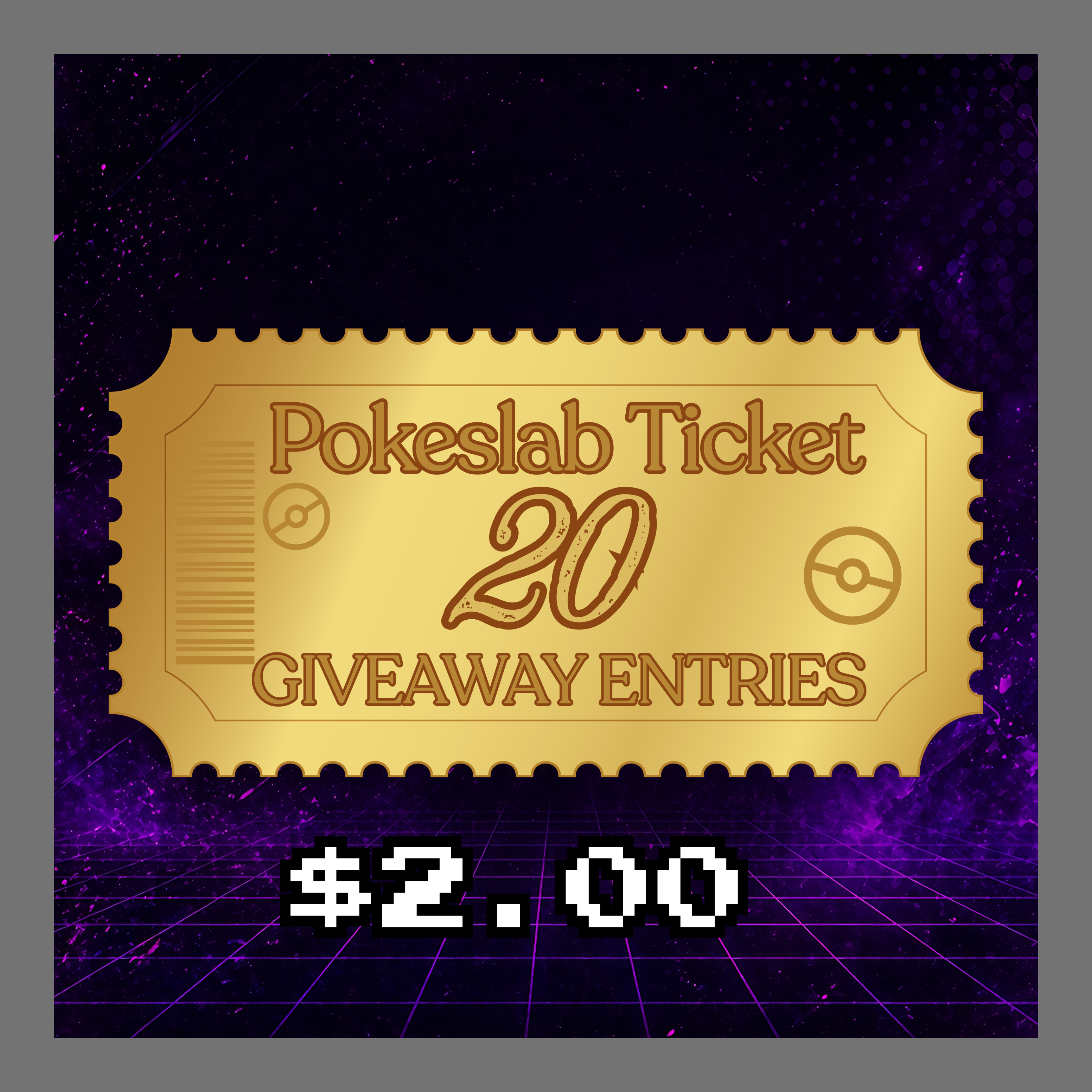 Pokeslab x20 Giveaway Entries