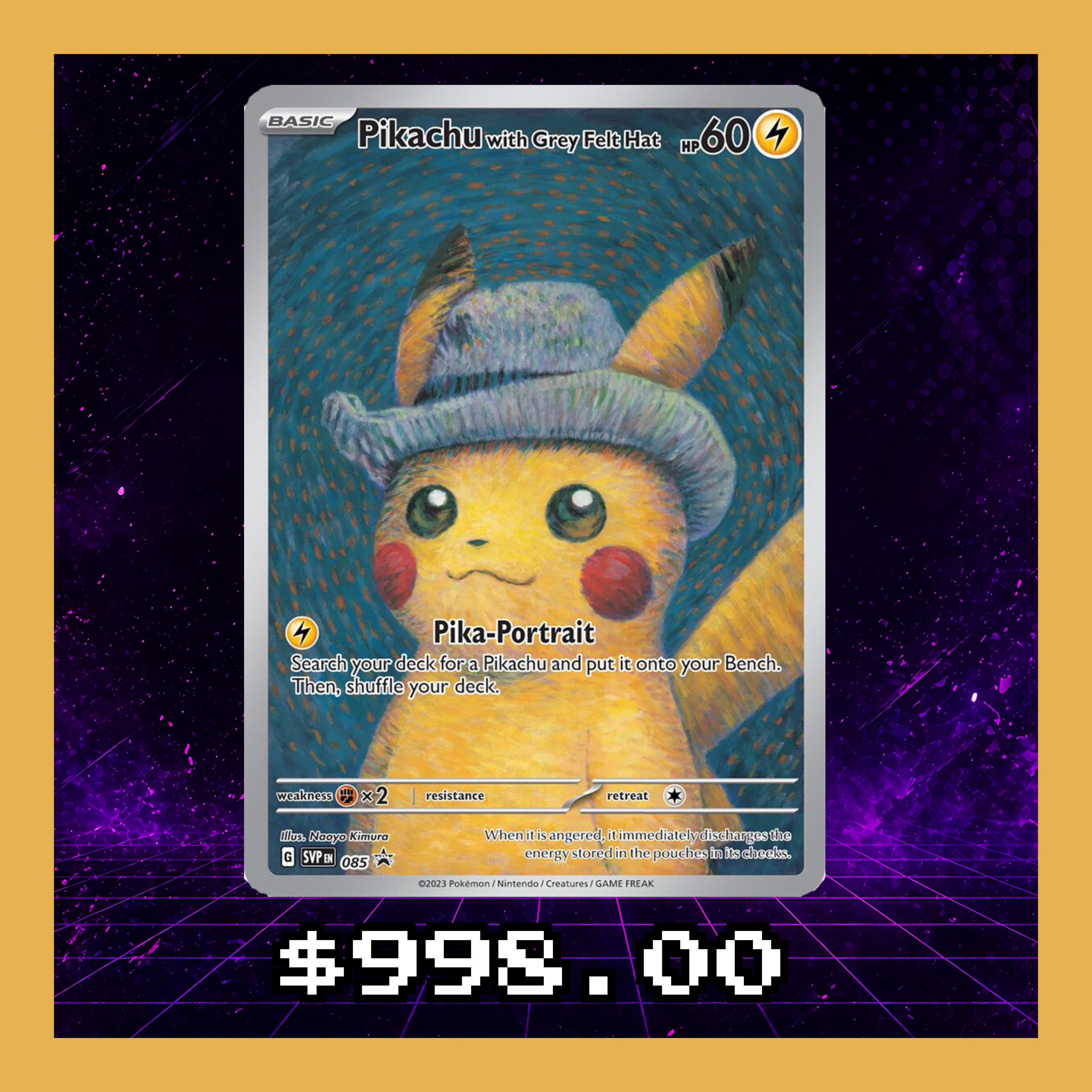 FELT HAT PIKACHU!