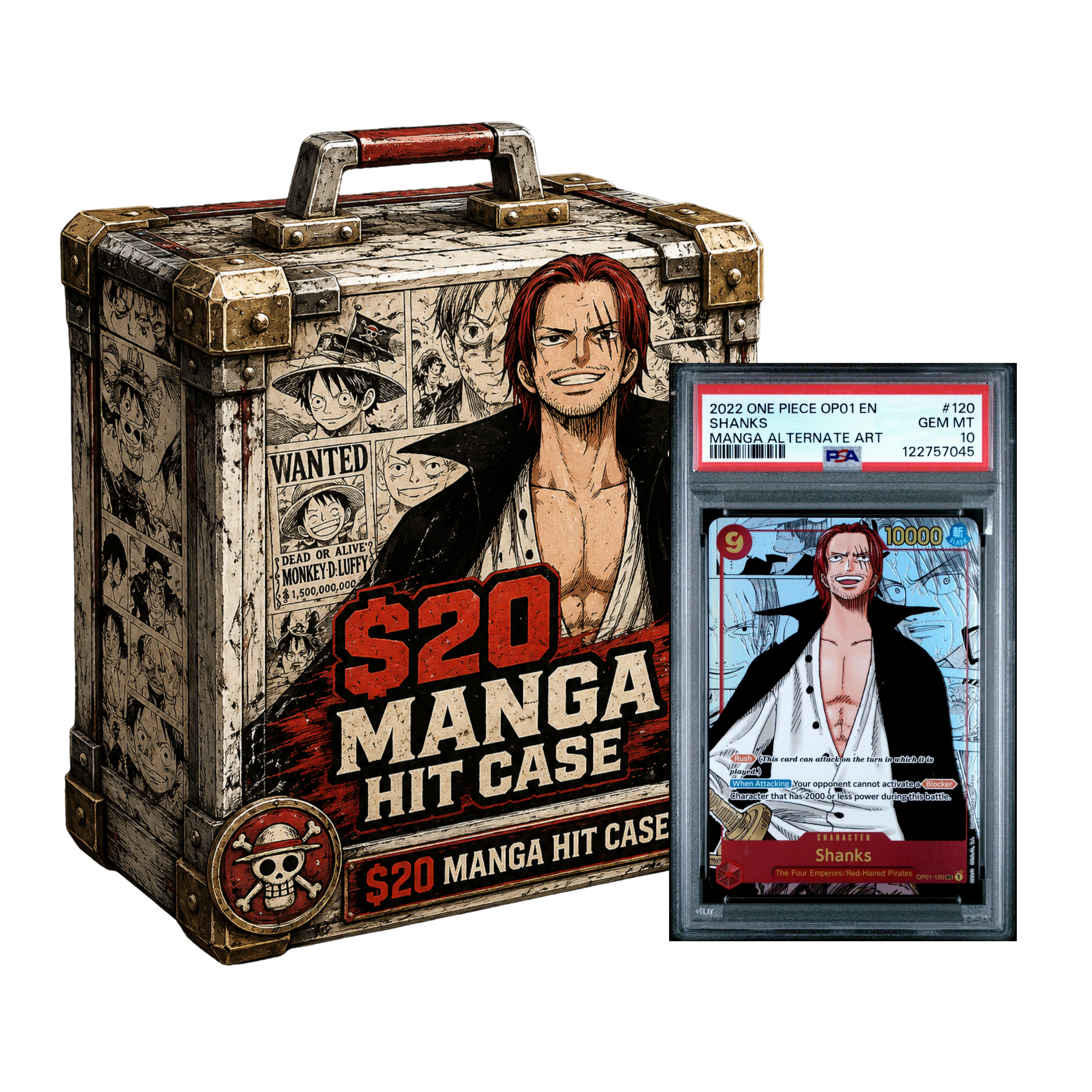 ONE PIECE HIT CASE!