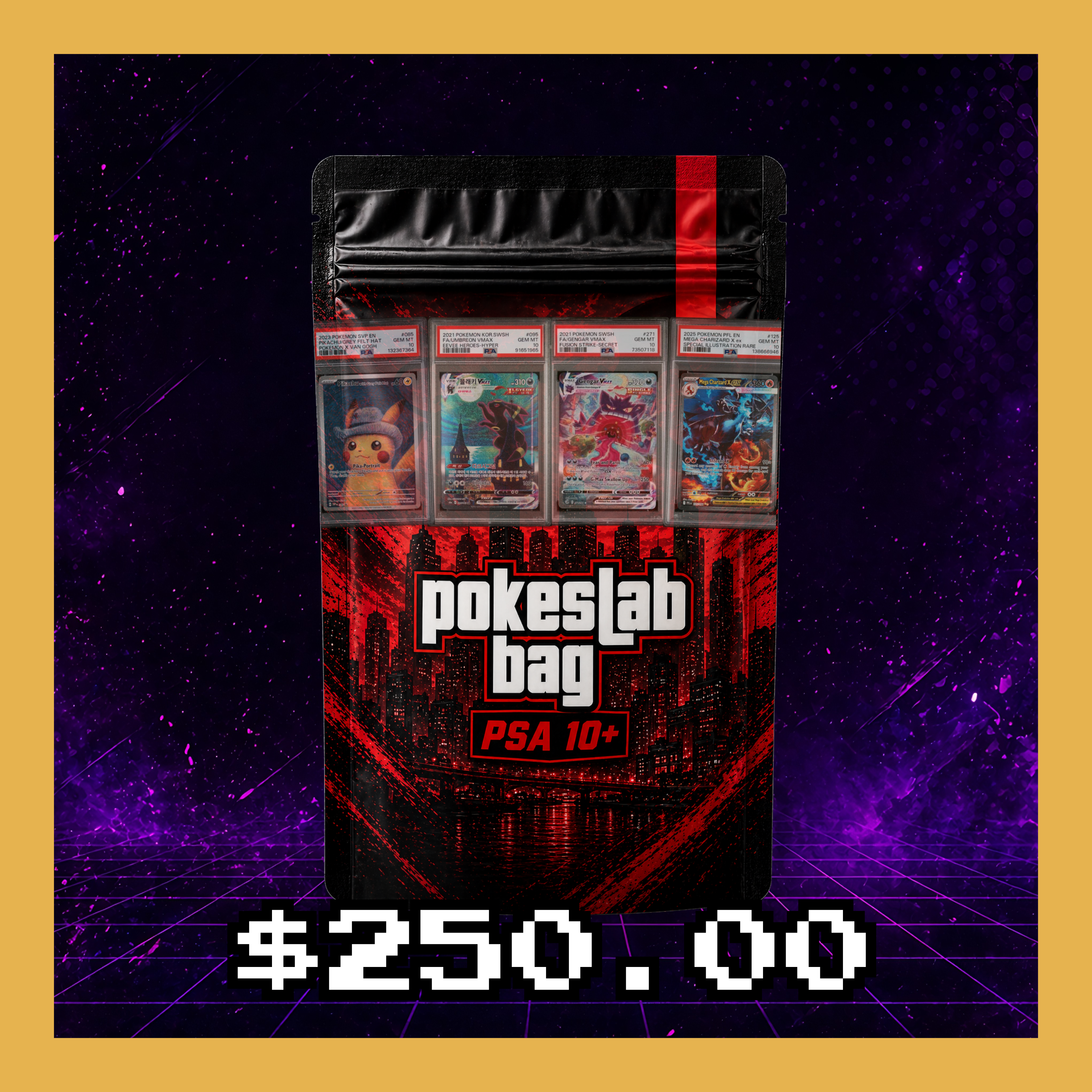 PokeSlab Bag PSA10+