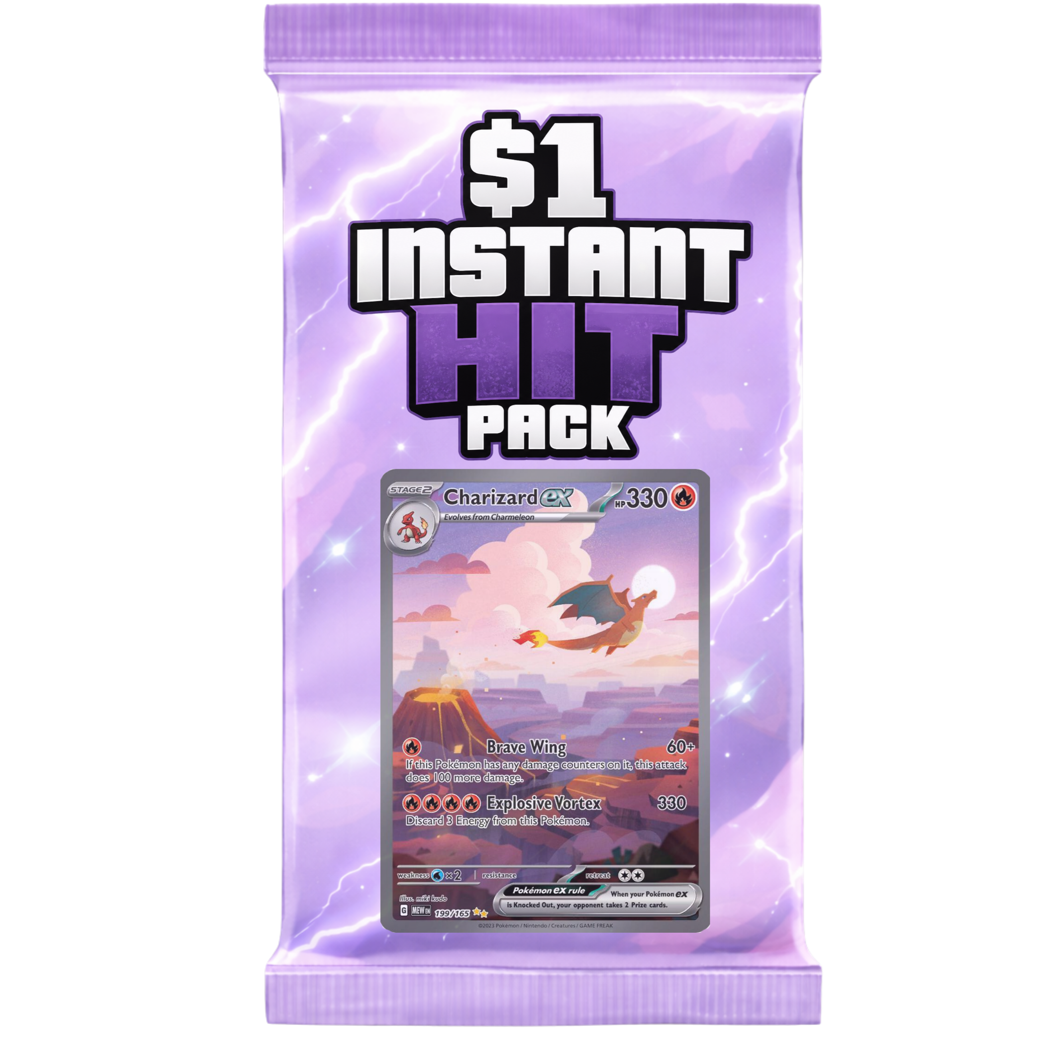 INSTANT HIT ZARD PACK!