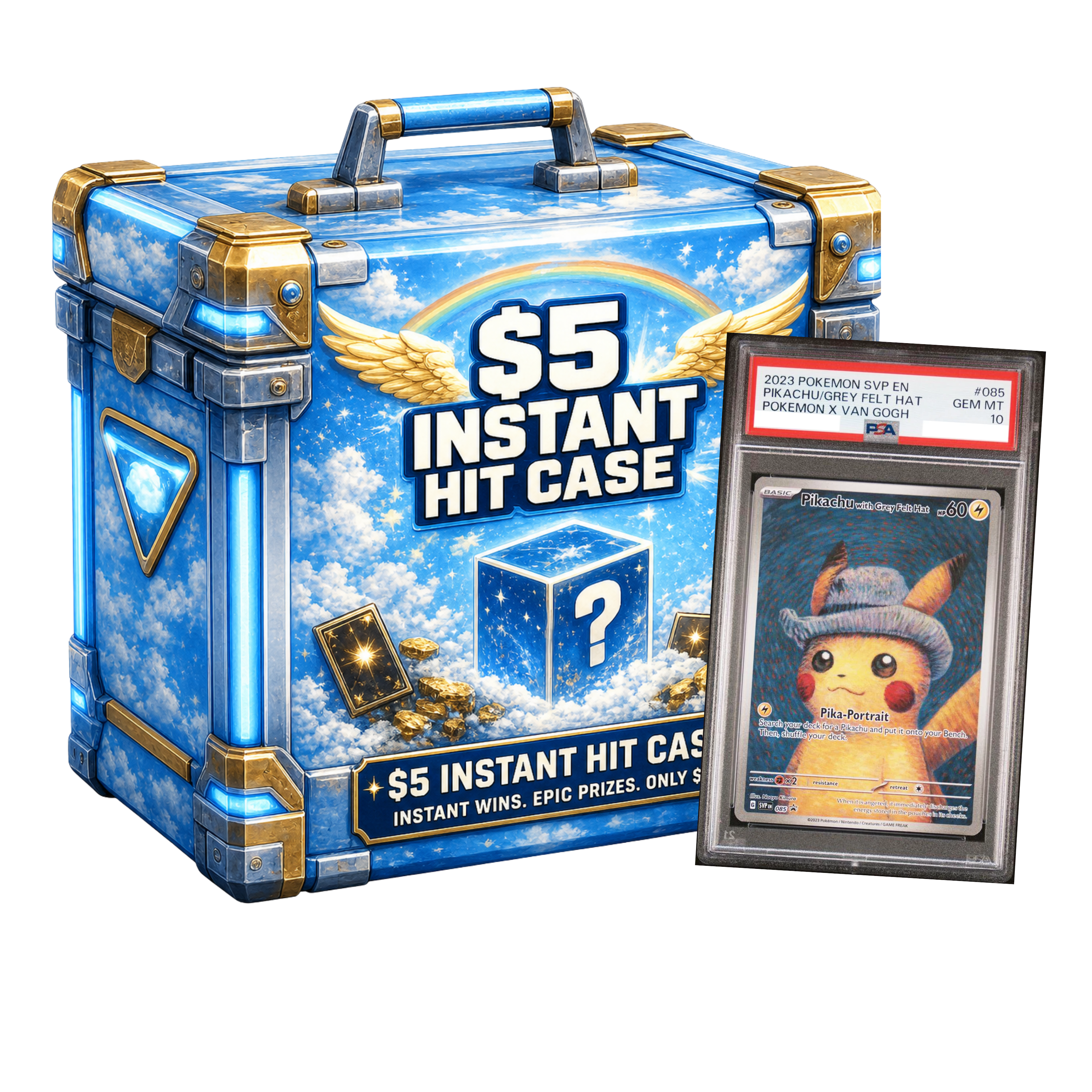 INSTANT HIT PIKA CASE!