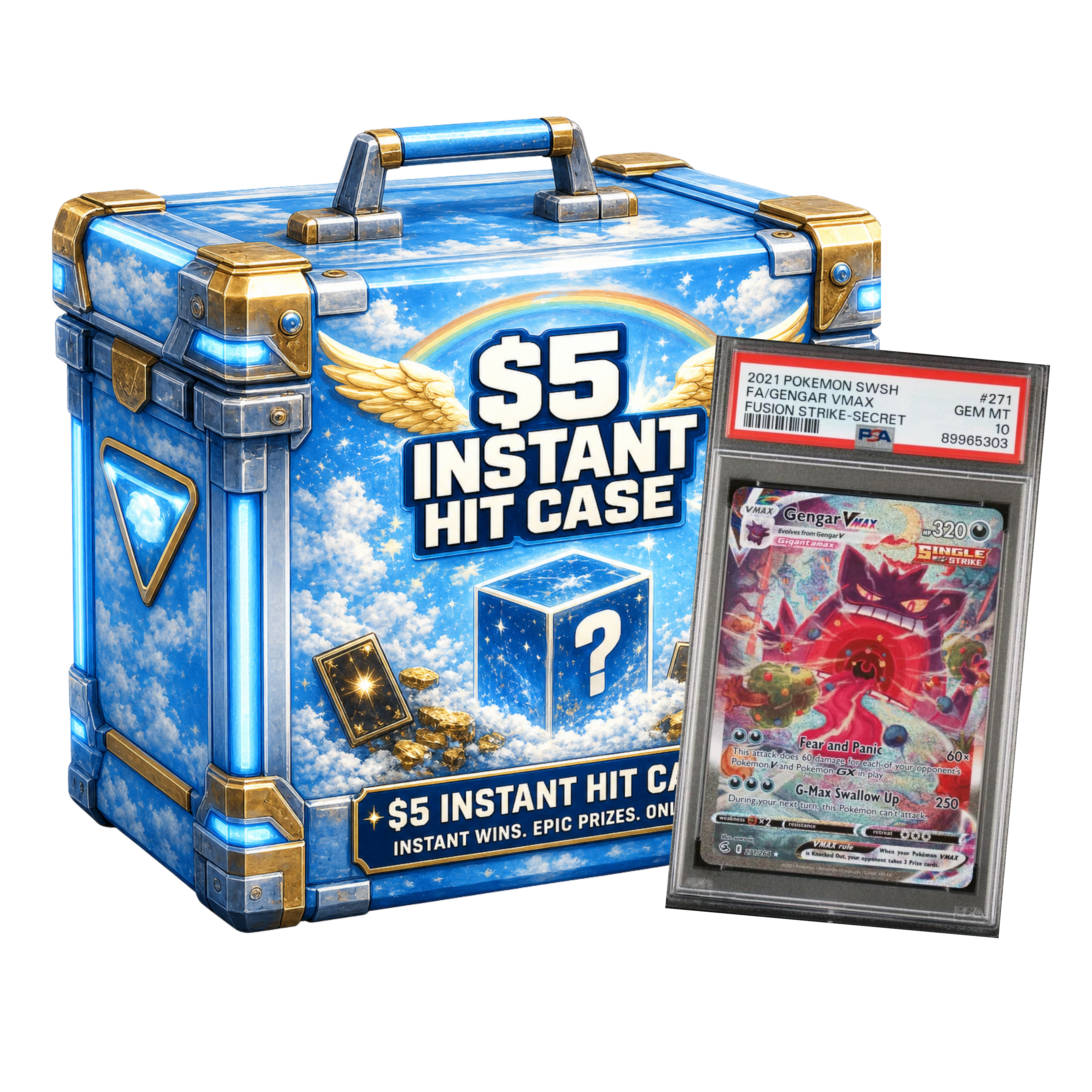 INSTANT HIT GENGAR CASE!