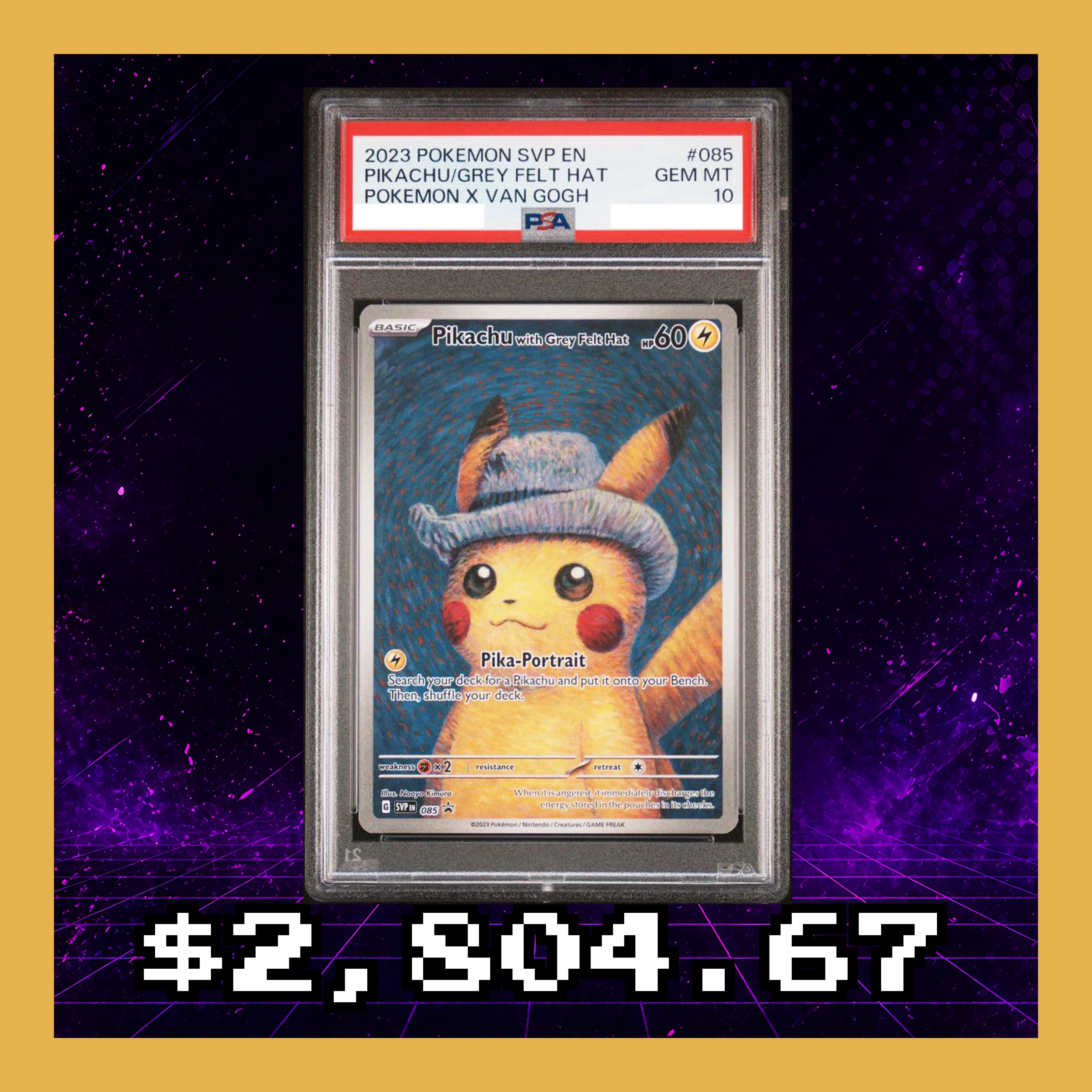 FELT HAT PIKACHU SLAB!
