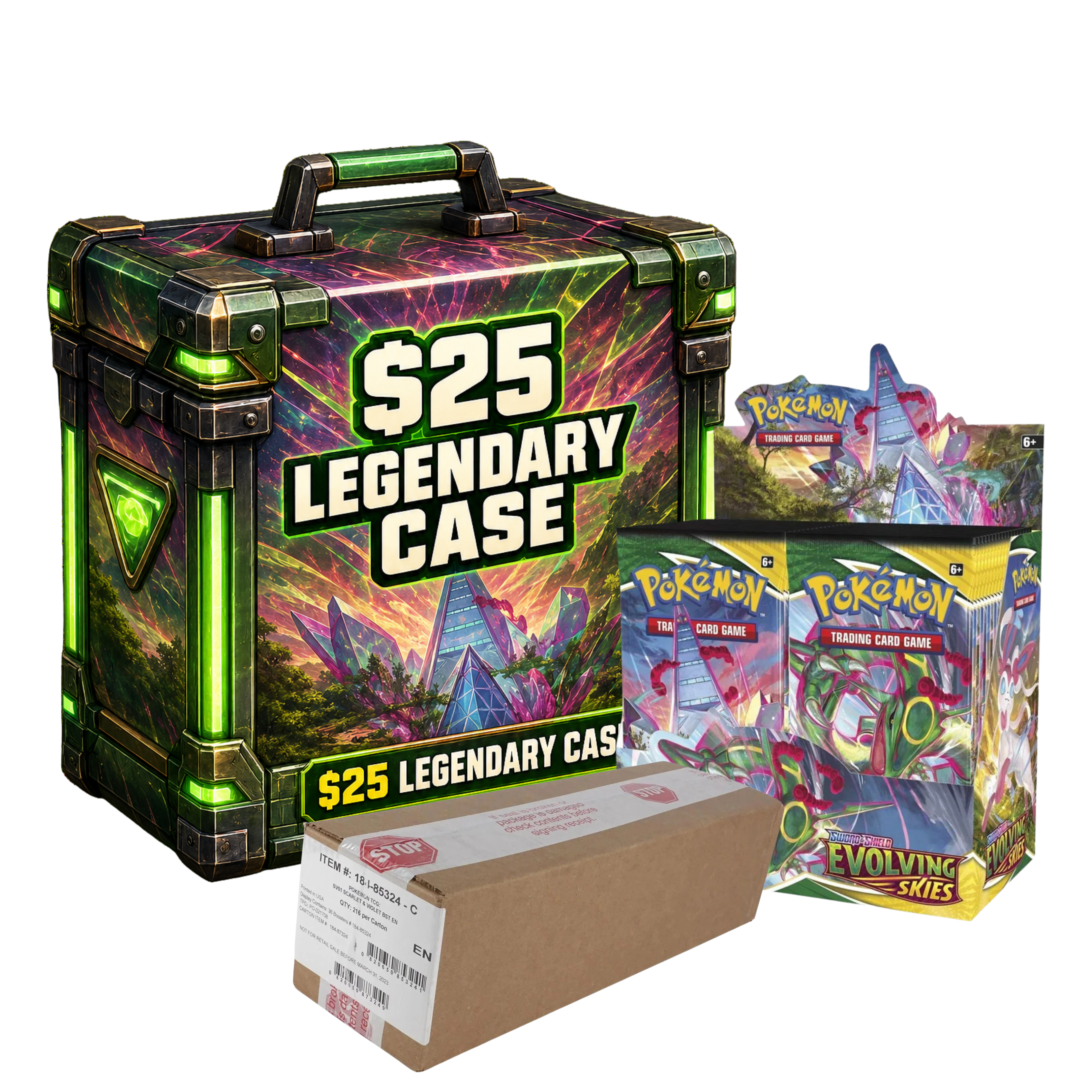 INSTANT HIT LEGENDARY CASE!