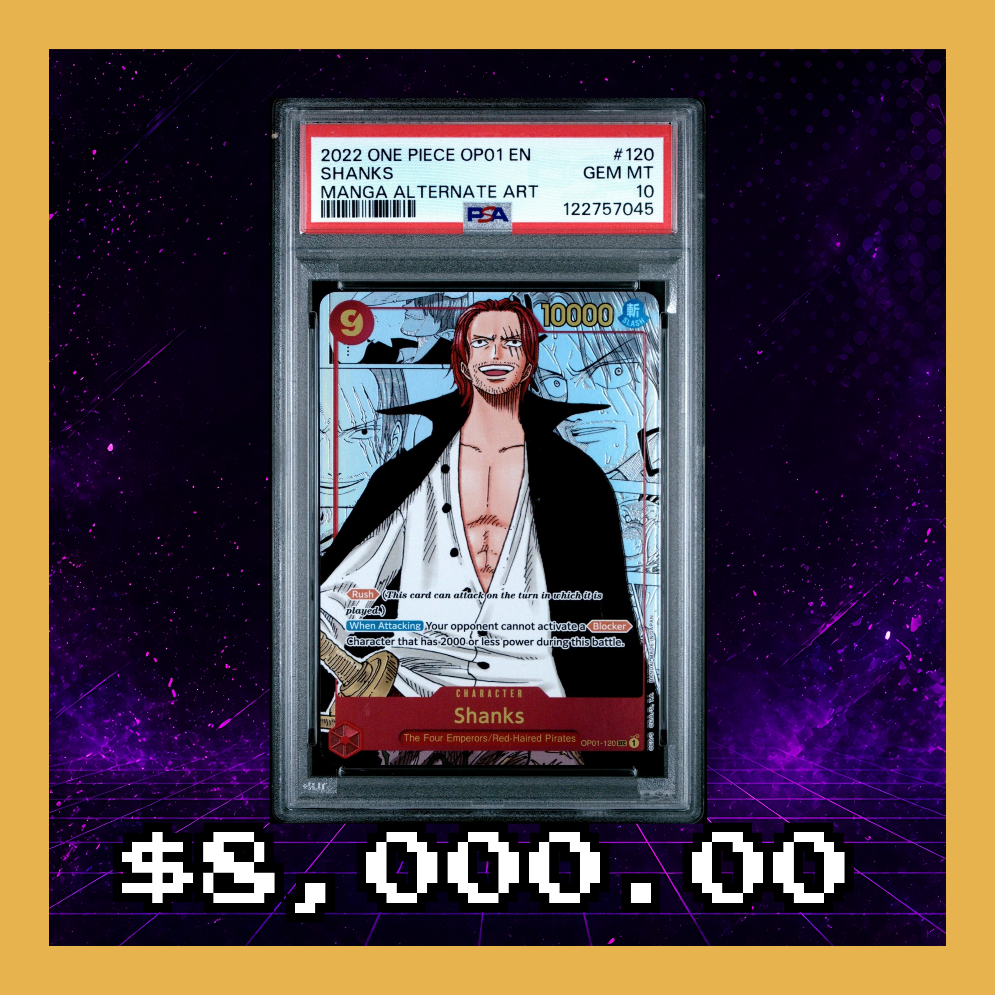 OP01 SHANKS!