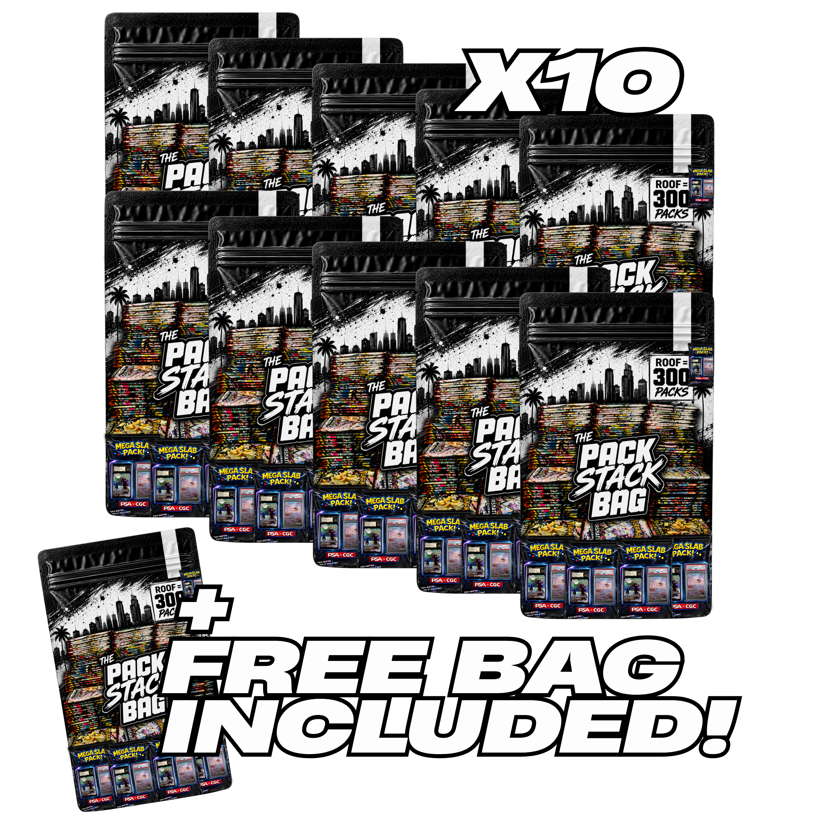 🎉PACK STACK BAG x10🎉