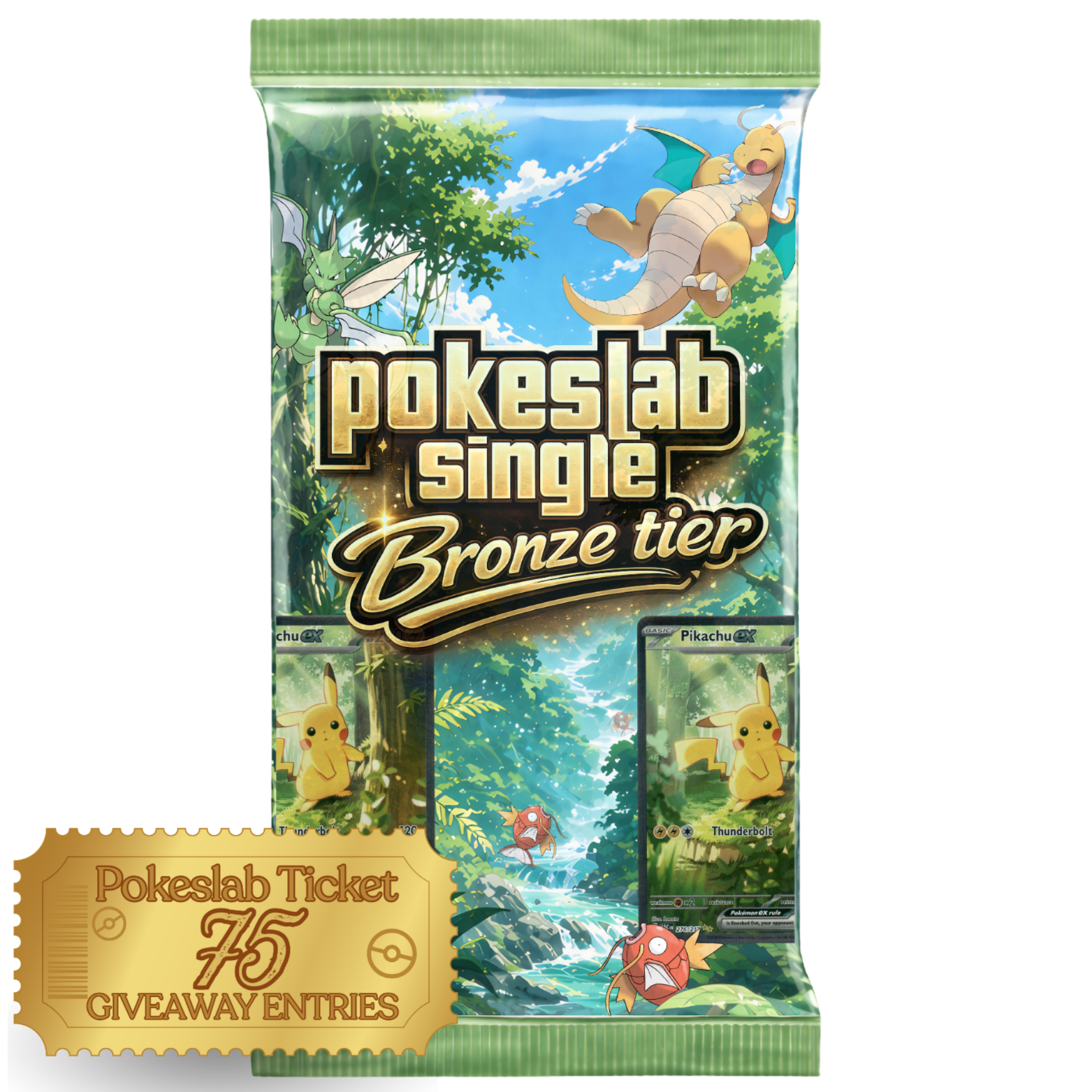 Pokeslab Bronze Pack + 75 Giveaway Entries!