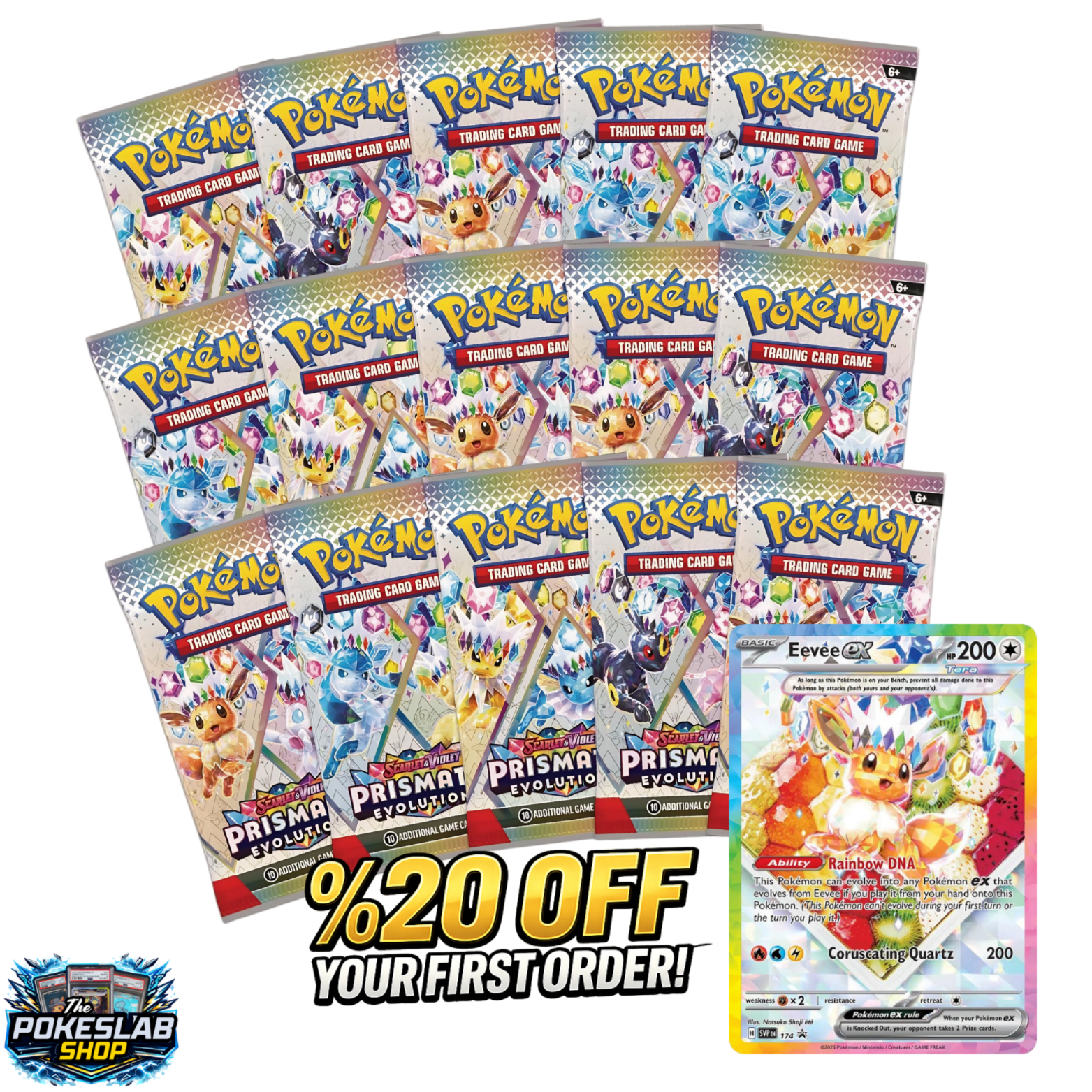 Prismatic Evolutions Super-Premium Collection + 6,000 Giveaway Entries!
