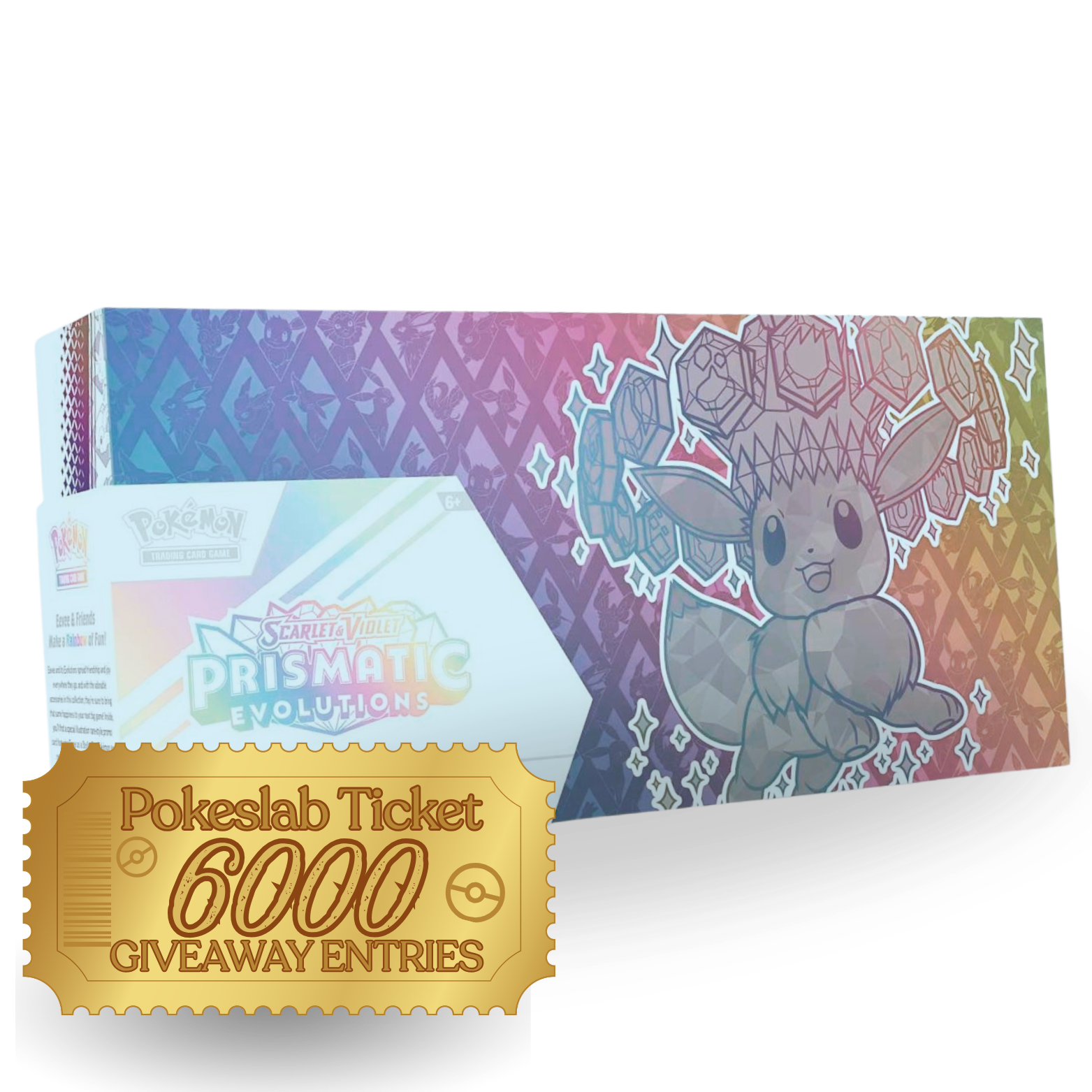 Prismatic Evolutions Super-Premium Collection + 6,000 Giveaway Entries!