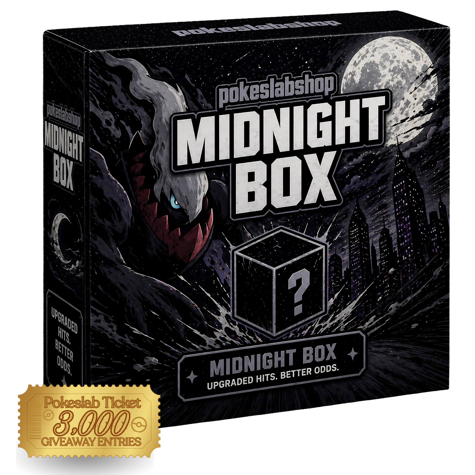 PokeSlab Midnight Box + 3,000 Giveaway Entries!
