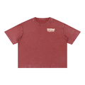 Mineral Wash Boxy Cotton T-Shirt